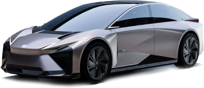 Lexus представил предсерийный электрокар с футуристичным дизайном
